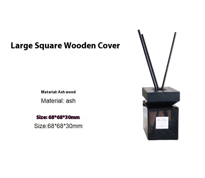 Solid Wood Perfume Cap Fire Extinguisher Bottles Deodorant Fire-free Aromatherapy Replenisher