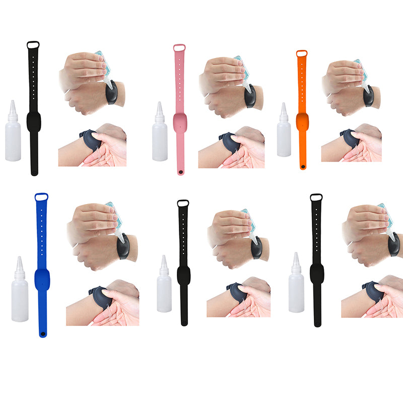 Hand sanitizer bracelet