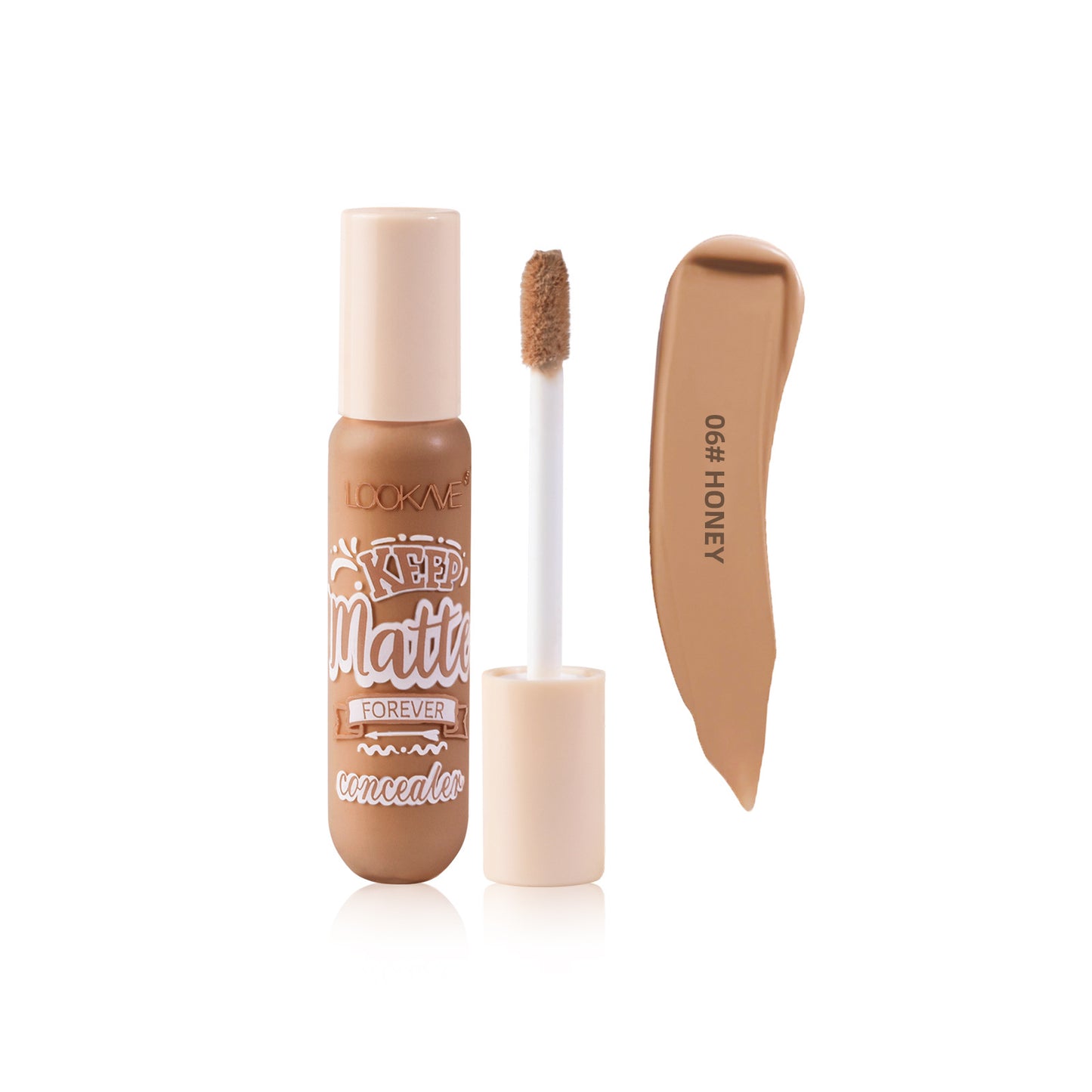 Liquid Concealer Dark Small Feeding Bottle Concealer LK57C