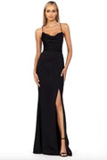 Lumier by Bariano Black Formal Evening Gown