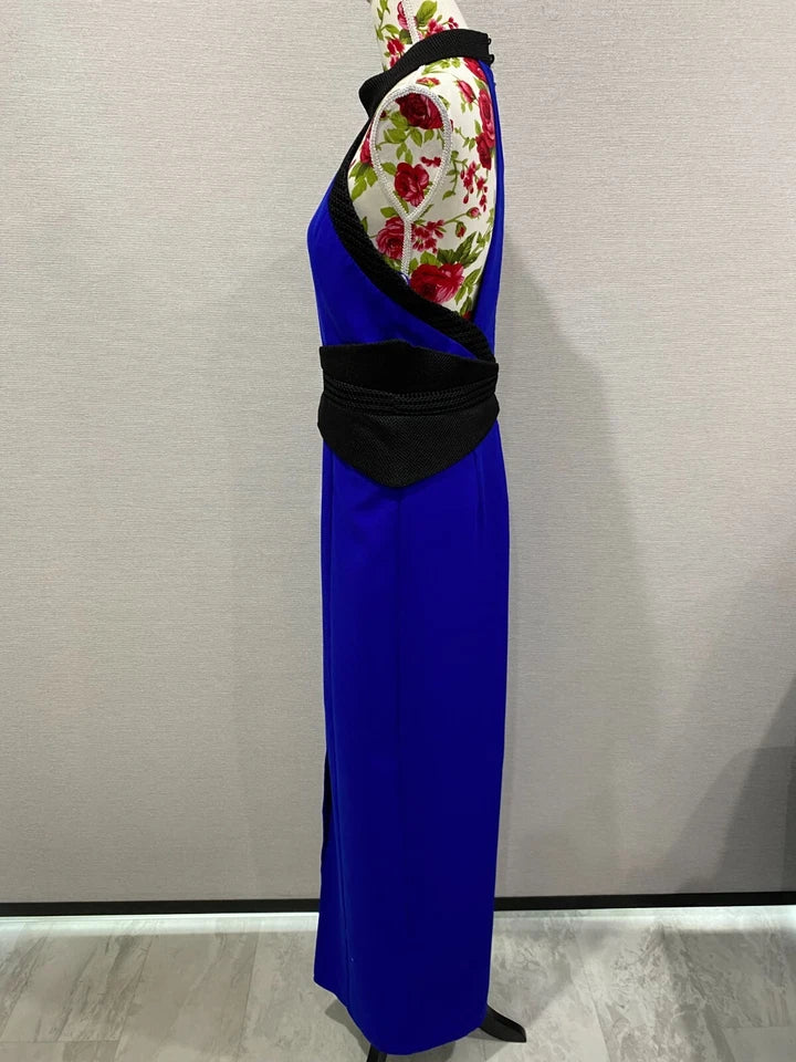 Lumier by Bariano Cobalt Blue Formal Evening Gown