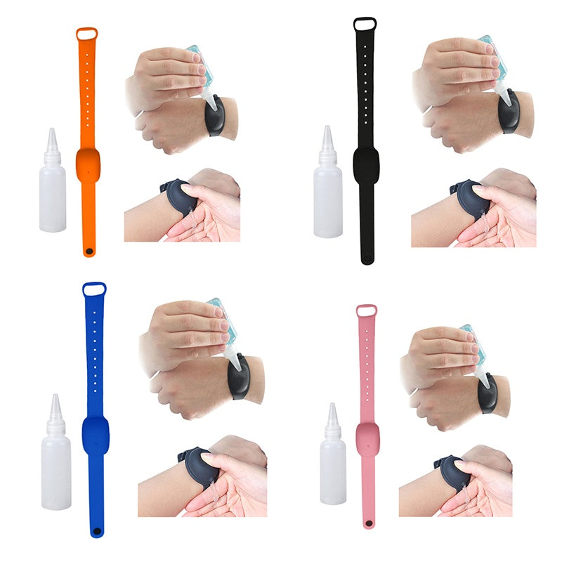Hand sanitizer bracelet