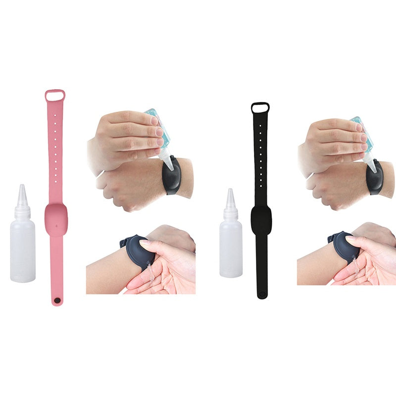 Hand sanitizer bracelet