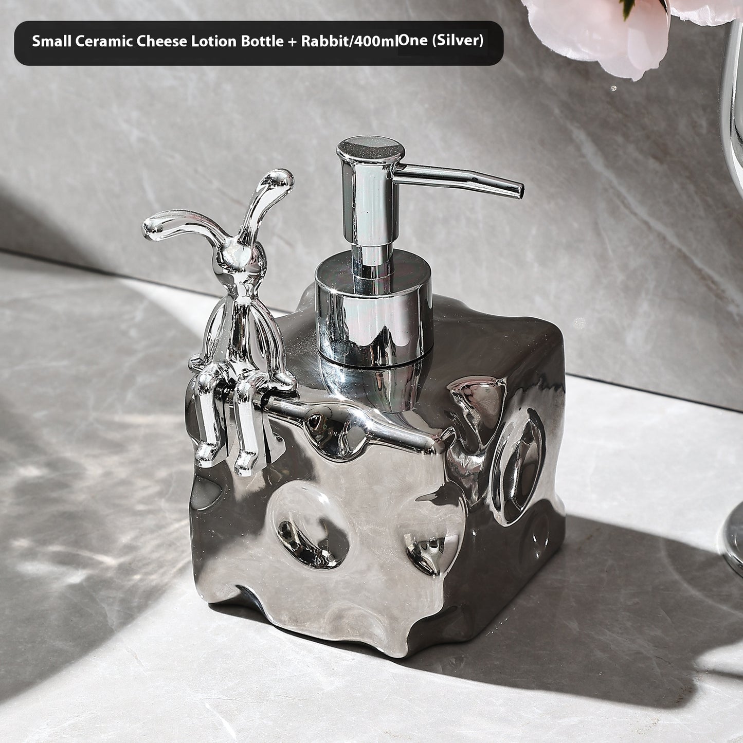 Ceramic Hand Sanitizer Storage Bottle