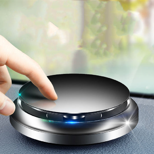 Flying Saucer-shaped Car Perfume Metal Base Solid Balm