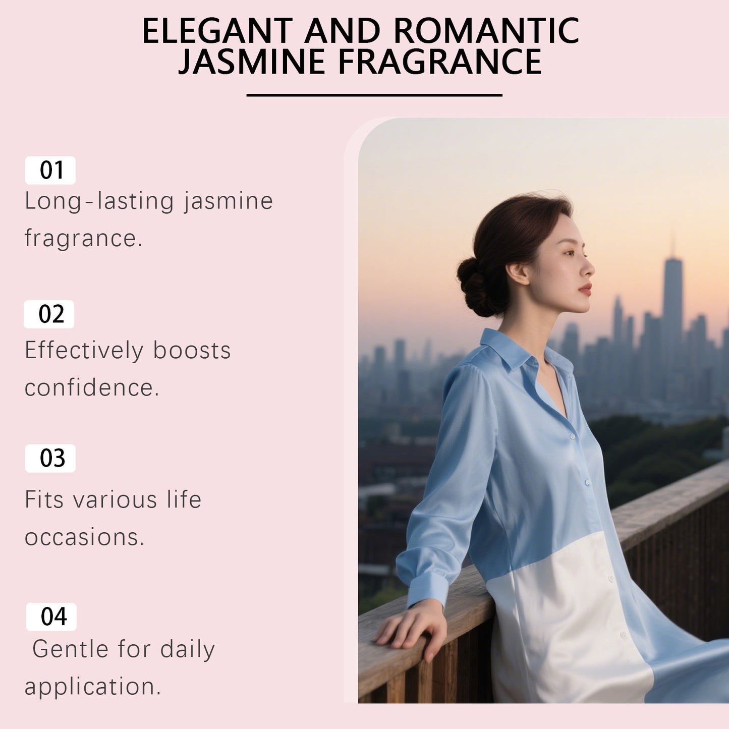 Ya Rou Romantic Jasmine Fragrance Gentle And Natural Eau De Toilette