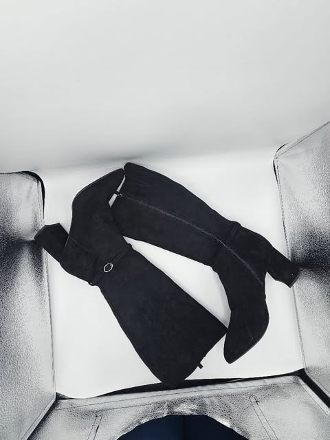 Tanner Mark Black Leather Cowgirl Boots | Teal & Crimson Wing Embroidery