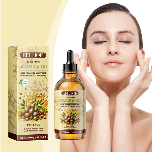 EELHOE Jojoba Face Oil Facial Moisturizing Brightening Firming