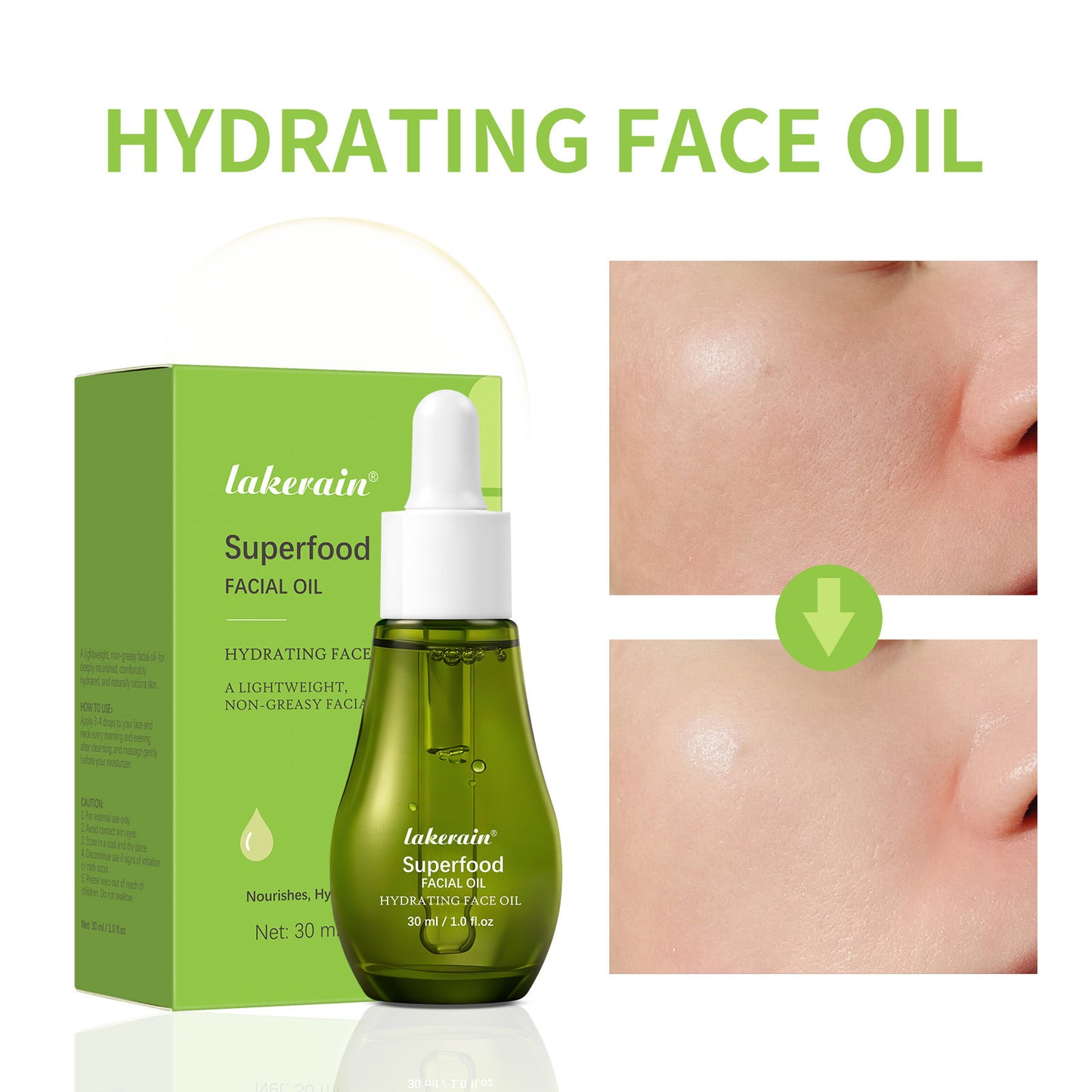 Moisturizing Facial Skincare Oil