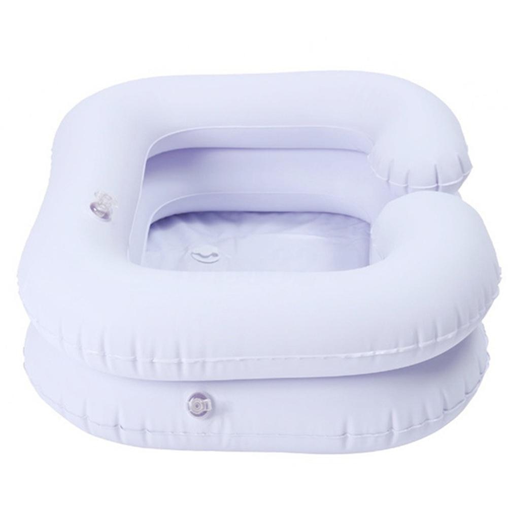 Inflatable PVC shampoo