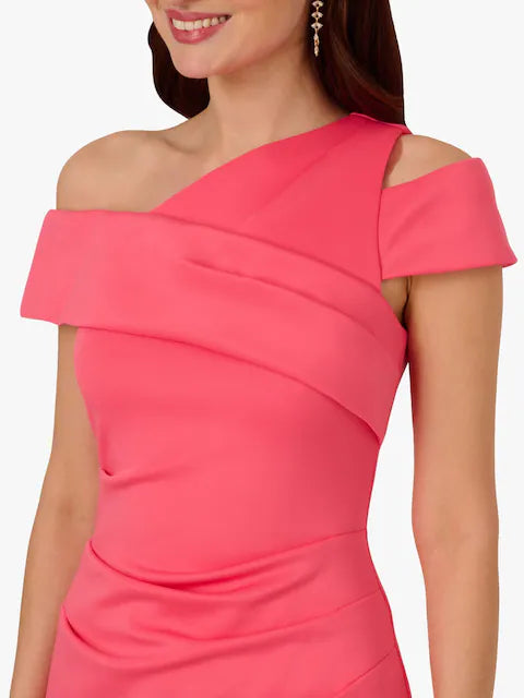 Lumier by Bariano Terracotta Formal Evening Gown (Style L21B02).