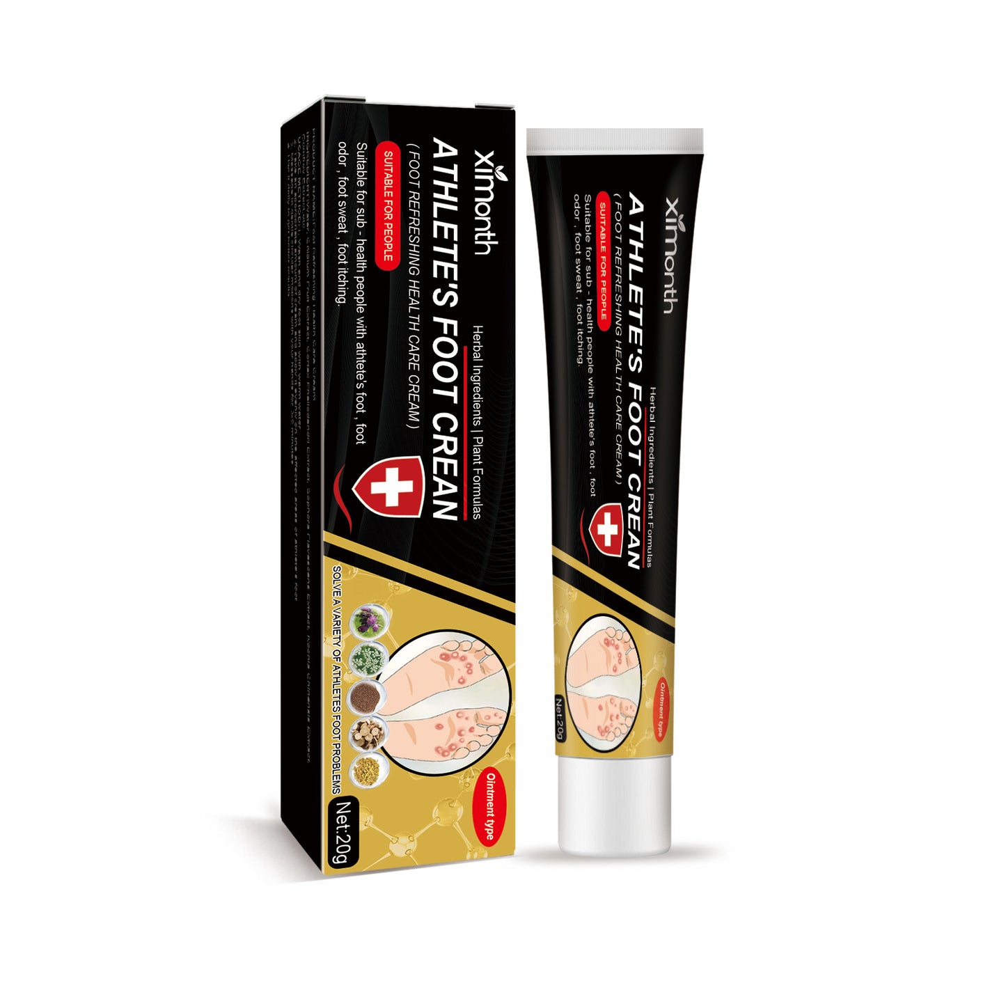 Foot Deodorant Cream Anti-itching Deodorant Anti-rot Feet Dry Peeling Care