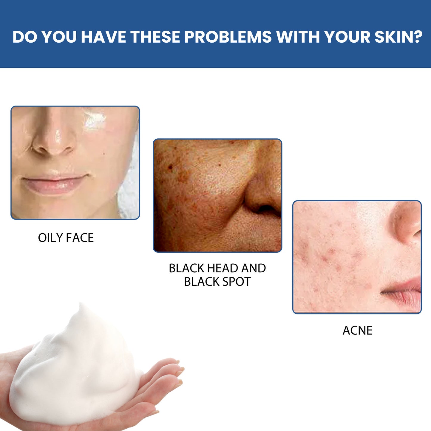 Brightening Spots Facial Cleanser Deep Oil Control Clean Pores