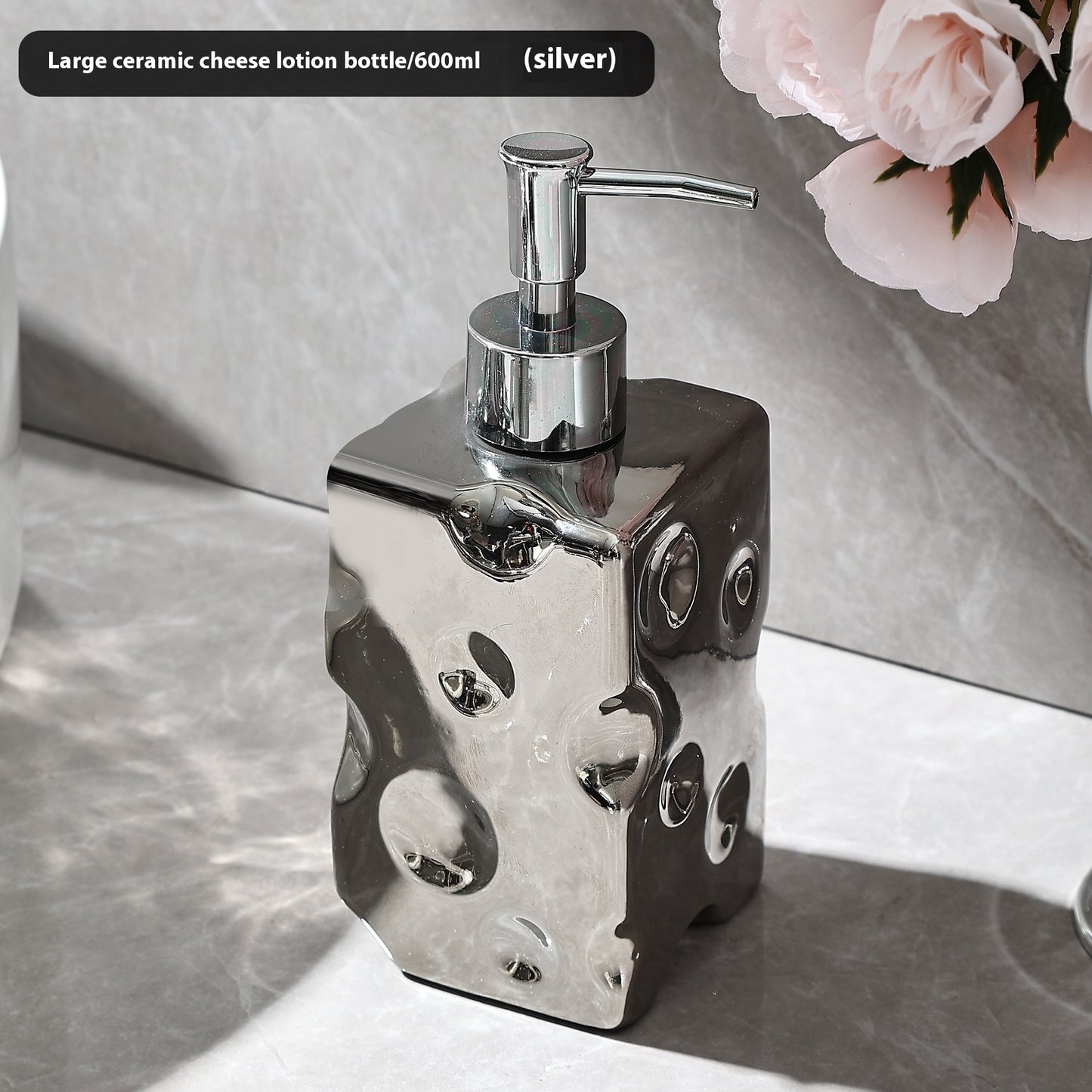 Ceramic Hand Sanitizer Storage Bottle