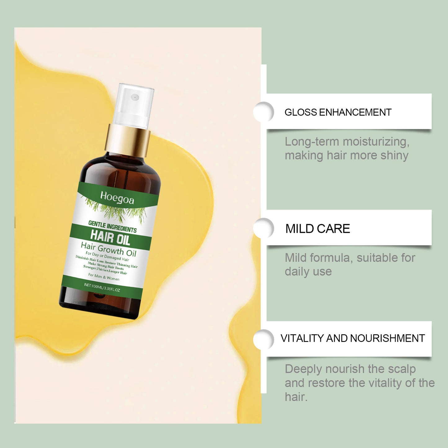 Rosemary Hair Treatment Oil Replenishment