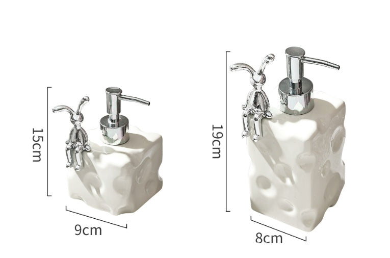 Ceramic Hand Sanitizer Storage Bottle