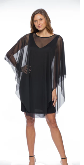 Marina Short Sleeveless V-neck Sheath Dress