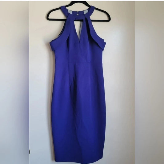 Lumier by Bariano Halter Neck Bodycon Formal Dress