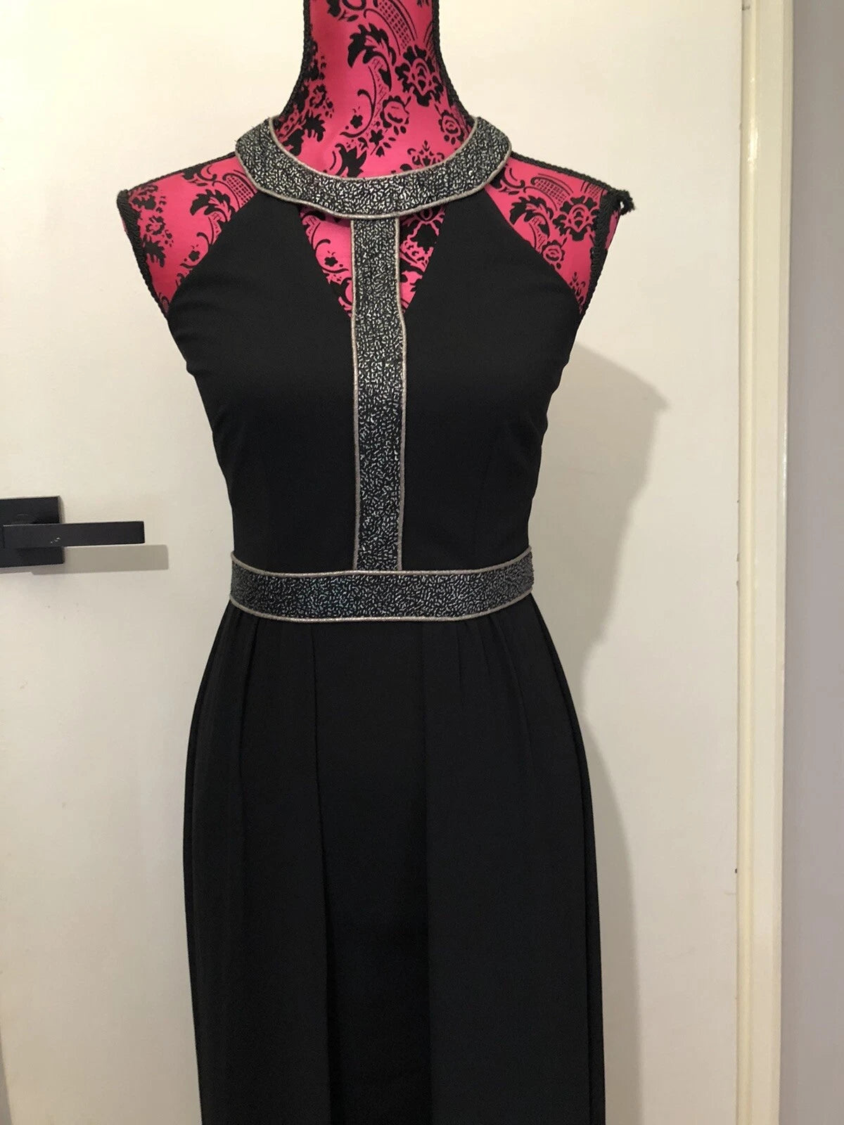 Lumier by Bariano Sleeveless Halter Neck Formal Gown