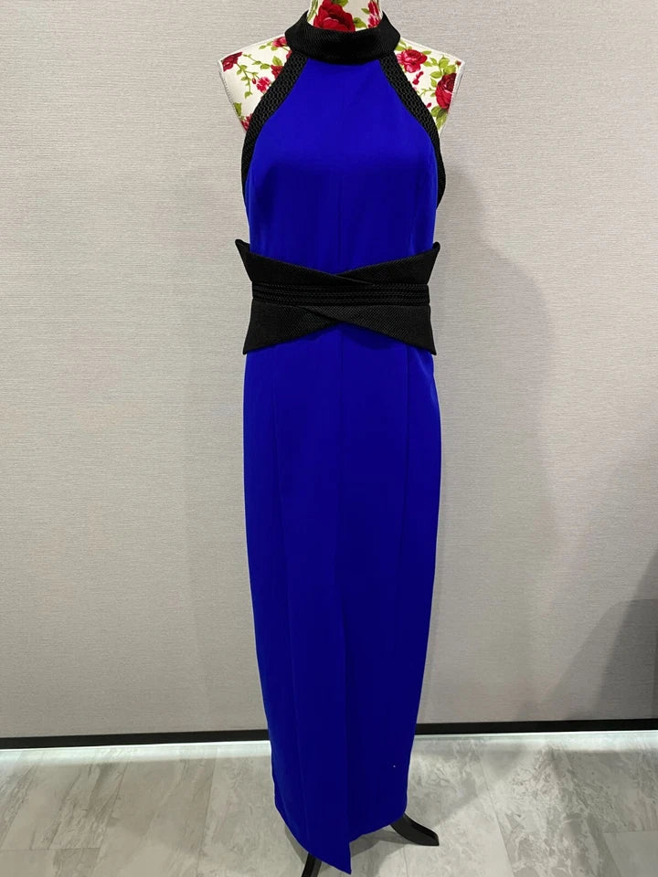 Lumier by Bariano Cobalt Blue Formal Evening Gown